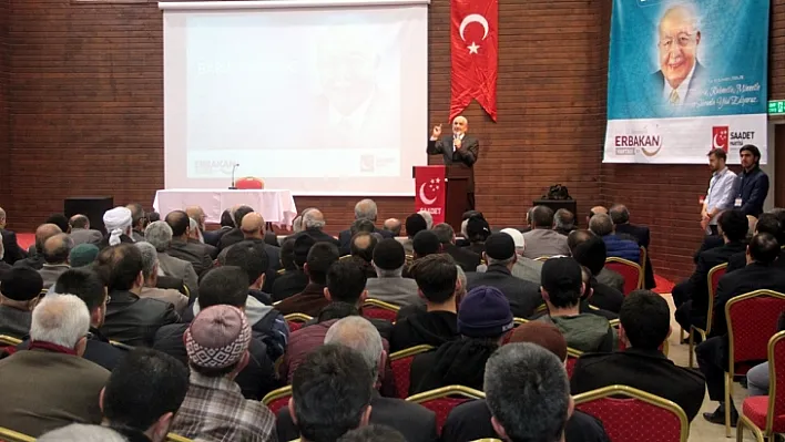Necmettin Erbakan Elazığ'da anıldı