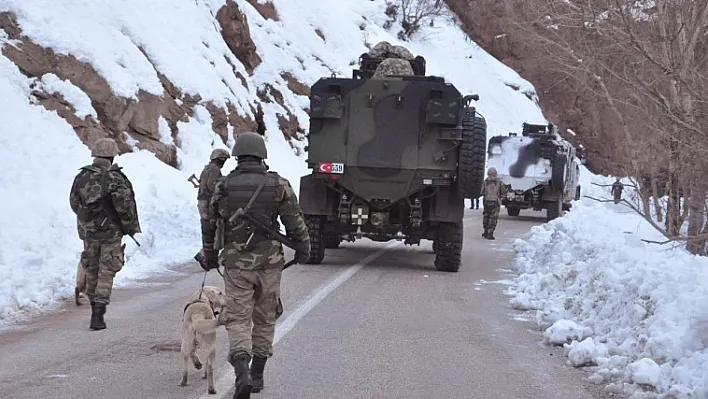 Komandolardan geniş çaplı kış operasyonu