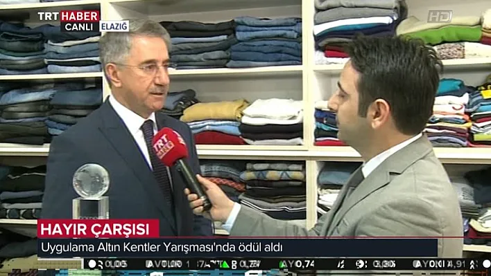 Başkan Yanılmaz TRT Haber'de