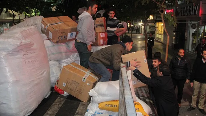 Elazığ'dan Türkmenlere yardım