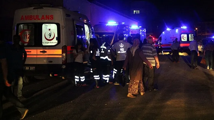 Düğün salonunda trafo patladı: 14 kişi hastanelik oldu