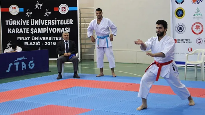 Türkiye karate şampiyonası FÜ'de başladı