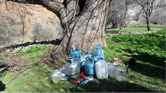 Tunceli'de mühimmat ele geçirildi