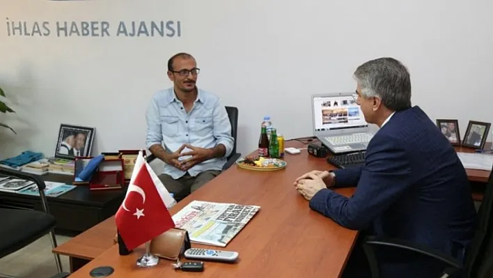 Başkan Yanılmaz'dan İHA'ya teşekkür