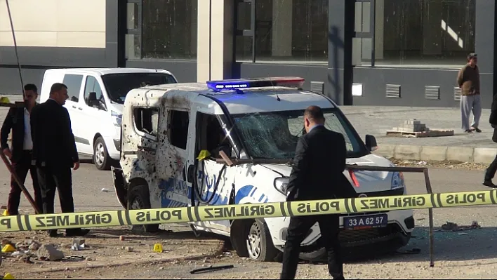 Mersin'de polise bombalı saldırı