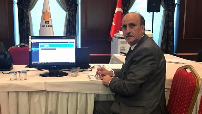 Süleyman Selmanoğlu AK Parti'den aday adayı