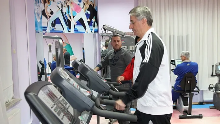 Kadınlardan sonra erkeklere de ücretsiz spor merkezi