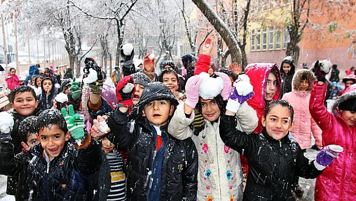 Karakoçan'da taşımalı eğitime kar tatili