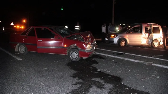 Elazığ'da trafik kazası: 8 yaralı