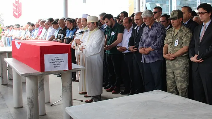 Elazığ şehidini gözyaşlarıyla uğurladı 