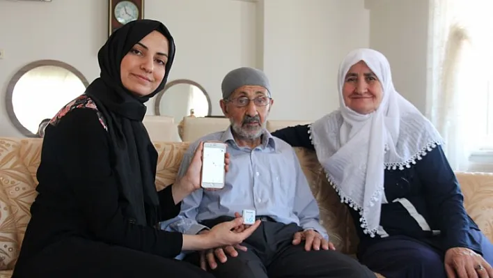 Kaybolan babasını bakın nasıl buldu