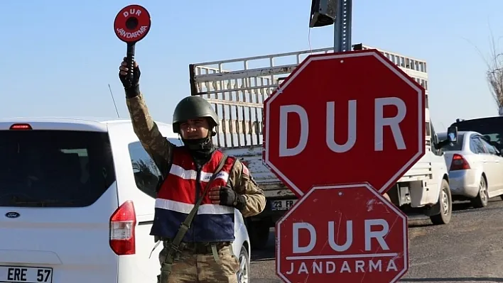 Elazığ'da özel güvenlik bölgesi uygulaması