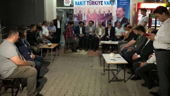 Milletvekili Bulut'a Kovancılar'da yoğun ilgi