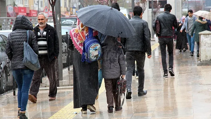 Elazığlılar dikkat! Meteoroloji'den yağış uyarısı