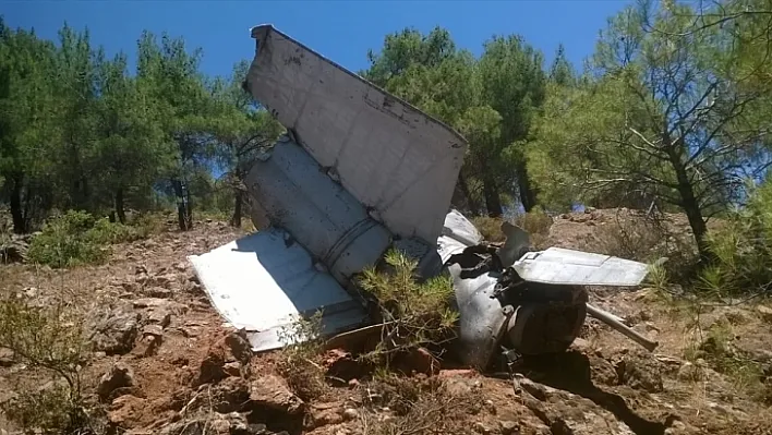 'Roket parçası' olduğu düşünülen enkaz bulundu