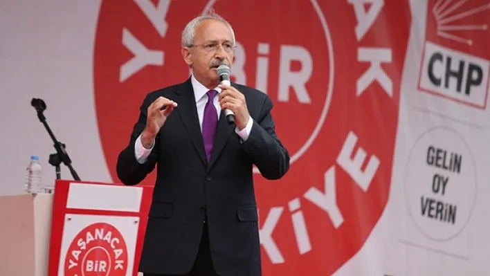 CHP Lideri Kılıçdaroğlu Elazığ'a geliyor!