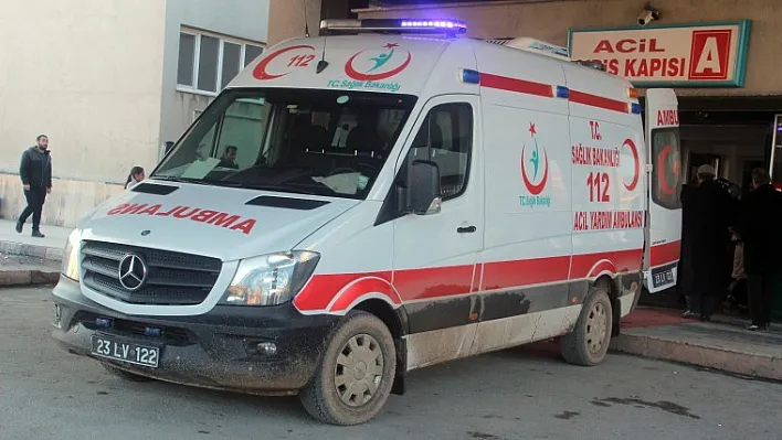 Elazığ'da feci ölüm