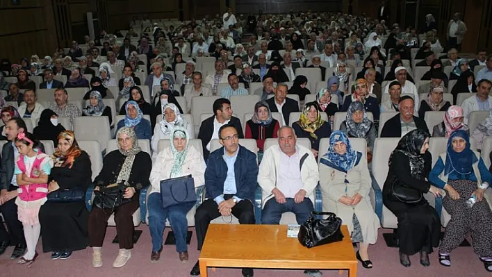 Hacı adayları bilgilendirildi