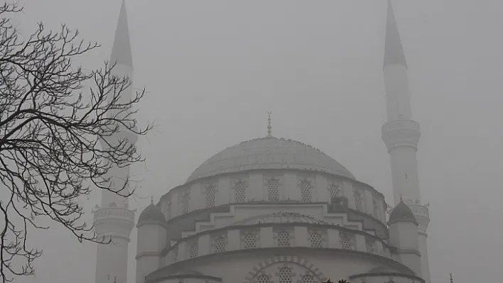 Elazığ'da sis etkili oldu