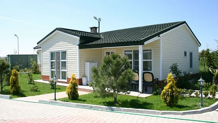 Elazığ'da prefabrik yapılara ilgi artıyor