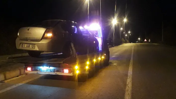 Elazığ'da trafik kazası: 2 yaralı