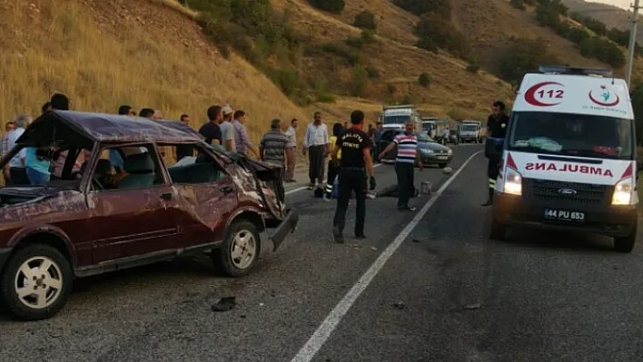 Malatya'da kaza: Çok sayıda ölü ve yaralılar var