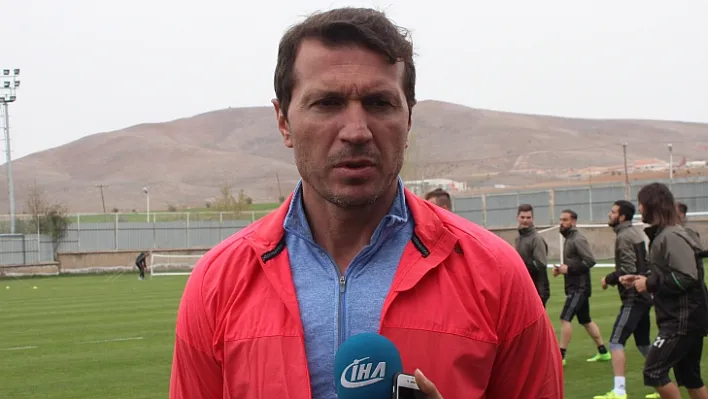 Bayram Bektaş: Galip gelmek için sahaya çıkacağız