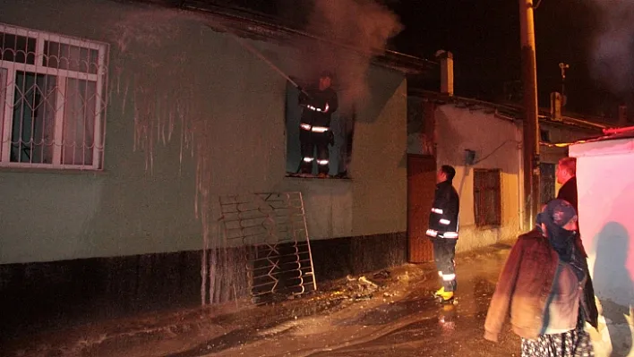 Elazığ'da yangın