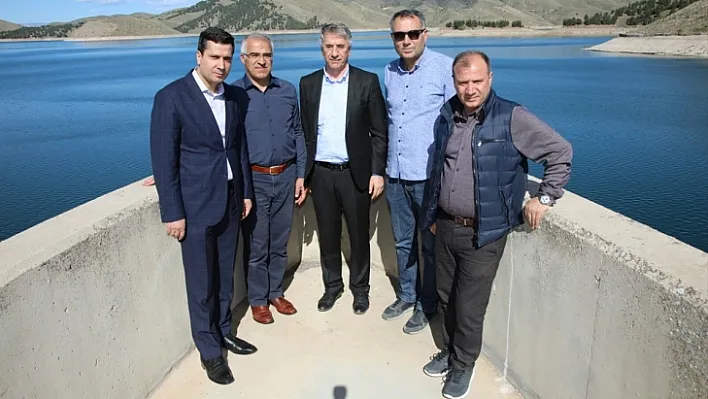 Elazığ ve Bingöl belediye başkanları Keban'ı ziyaret etti