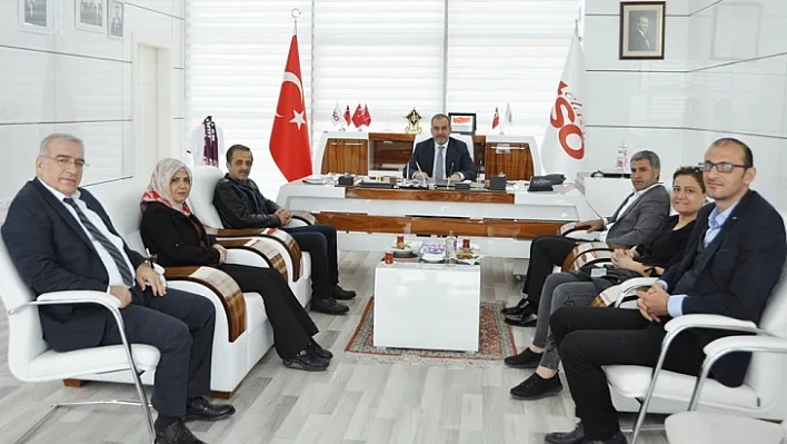 FHGC heyetinden başkan Alan'a iadeyi ziyaret