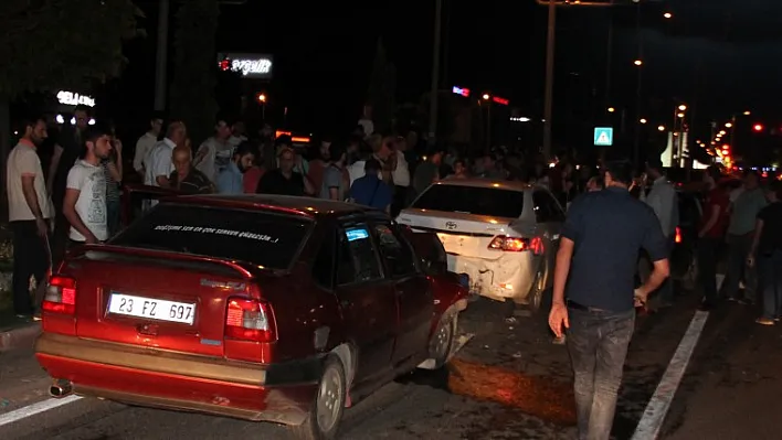 Elazığ'da zincirleme kaza