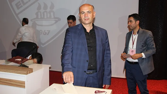 Elazığspor Kulübünün yeni başkanı Parlakyıldız