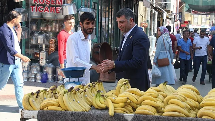 CHP'li Erol, seçim çalışmalarını sürdürüyor