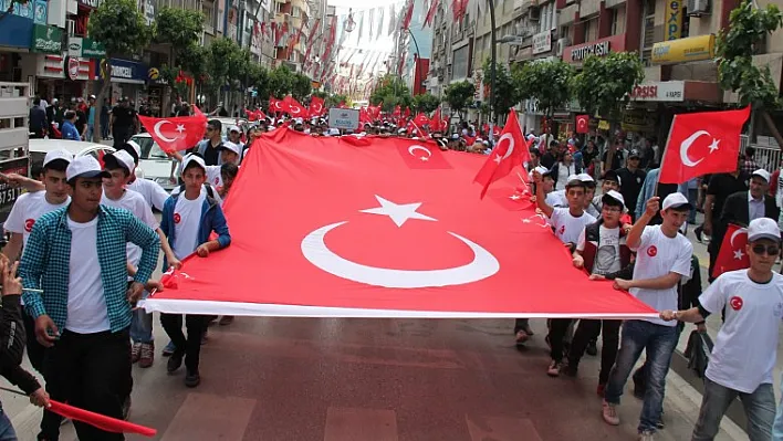 Elazığ'da coşkulu 19 Mayıs