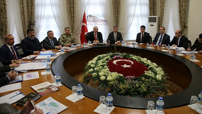 Karla mücadelede alınacak tedbirler değerlendirildi