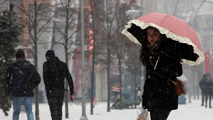 Meteoroloji, yağmur ve kar yağışı uyarısını yeniledi