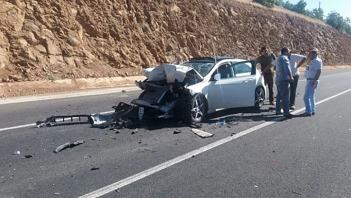 Elazığ-Bingöl yolunda trafik kazası