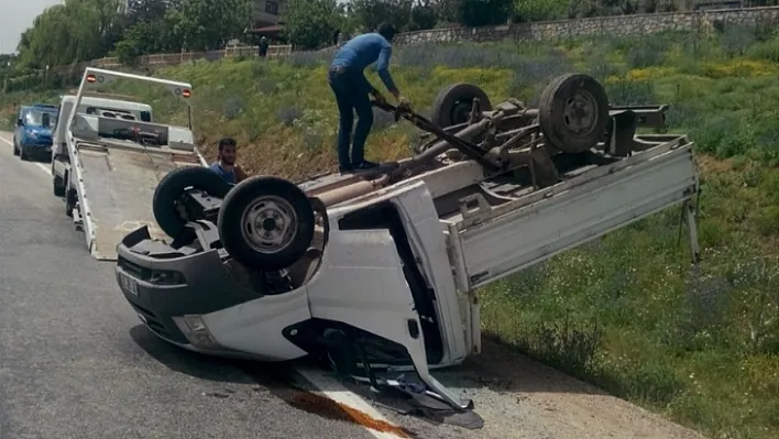 Elazığ'da trafik kazası: 1 yaralı