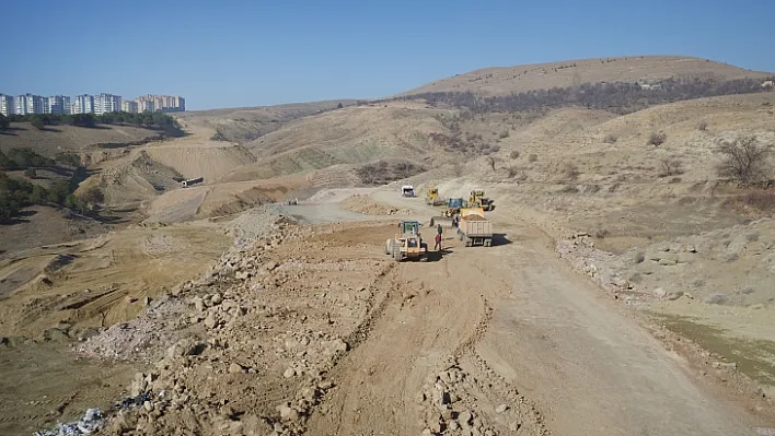 Kuzey İmar Yolu çalışmaları devam ediyor