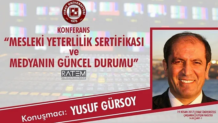 Elazığ'da konferans!