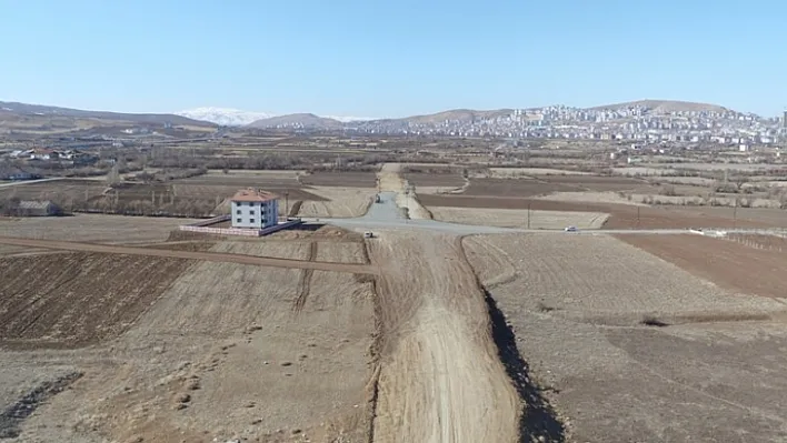 Yeni imar yolu yapım çalışmalarına başlandı