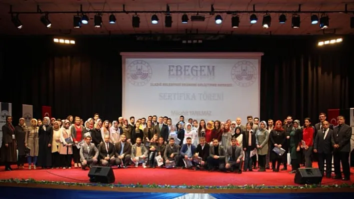 EBEGEM'de sertifika heyecanı