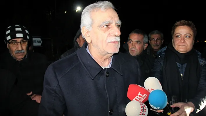 Ahmet Türk tahliye edildi