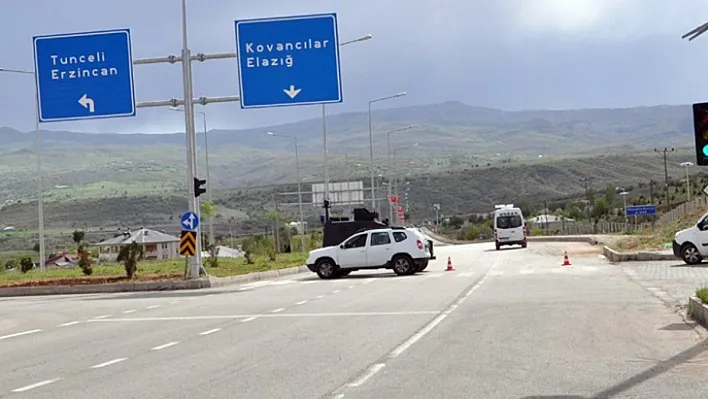 Tunceli-Elazığ yolunda tuzaklanmış patlayıcı bulundu