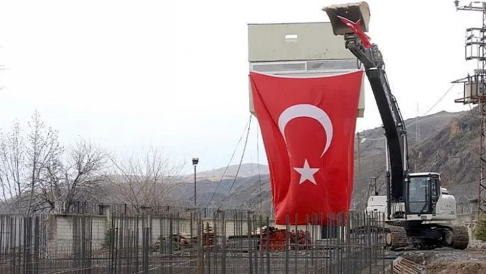 Gülüşkür Karakolu'nun yeni binasının temeli atıldı