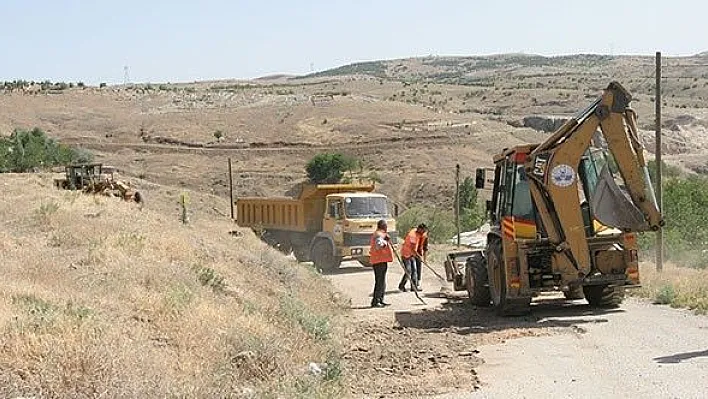 Harput'ta Asfalt Çalışması