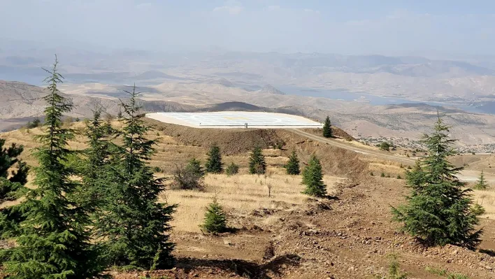 Harput'ta helikopter pisti yapıldı