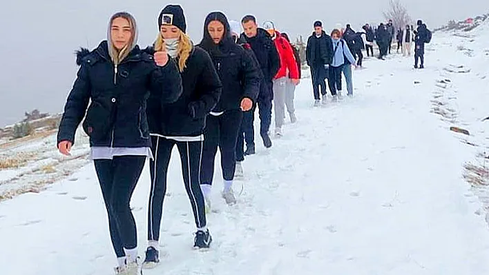 Hazarbaba'da trekking etkinliği düzenlendi