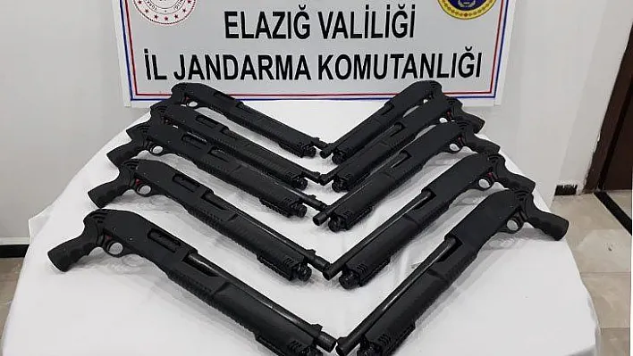 Hepsi Elazığ'da ele geçirildi