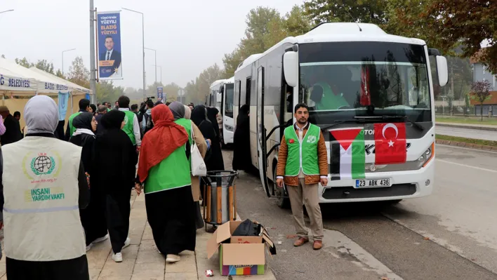 İHH'nın özgürlük konvoyu yola çıktı